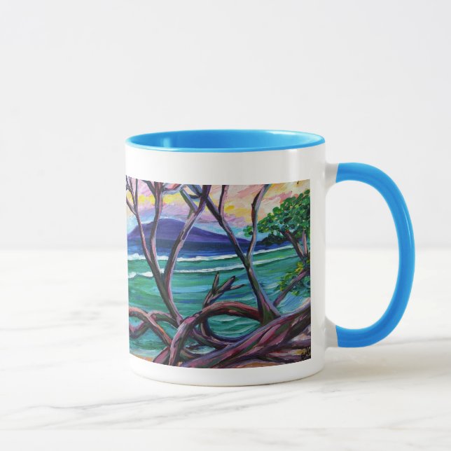 Caneca Ukumehame árvores em Thousand peaks (Direita)