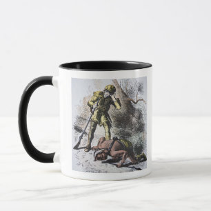 Caneca "Último dos Mohicans" por James Fenimore Cooper (1