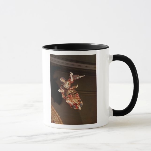 Caneca Um anjo acima do altarpiece (Direita)
