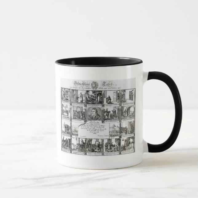 Caneca Um banquete para comemorar a reforma (Direita)