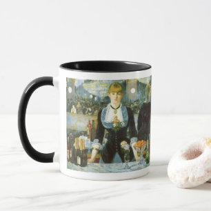 Caneca Um Bar no Folies Bergere de Edouard Manet