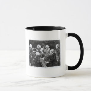 Caneca Um concerto em Cambridge, 1770
