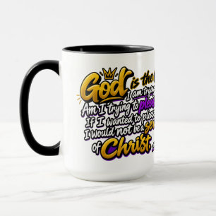 Caneca Um desejo de agradar a Deus