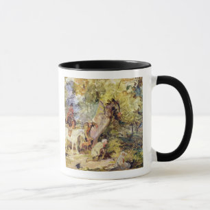 Caneca Um esboço para as "guardas florestais que