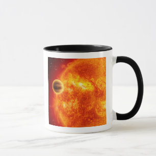 Caneca Um exoplanet gás-gigante