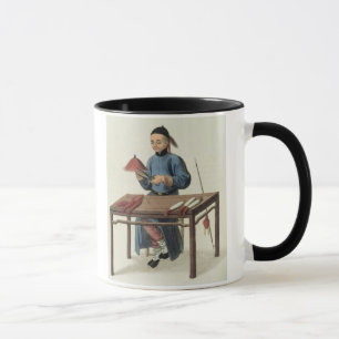 Caneca Um fabricante do boné, chapeia 51 "do traje de