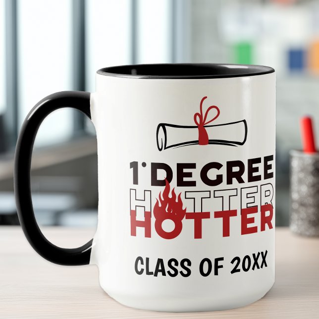 Caneca Um Grau Mais Quente Graduação (Graduation Class of Keepsake Coffee Mug)