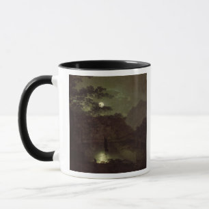 Caneca Um lago pelo luar, c.1780-82 (óleo em canvas)