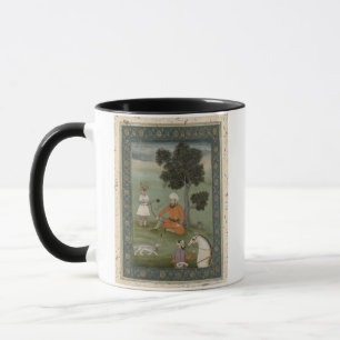 Caneca Um nobre Transporte-Oxonian assentado abaixo de