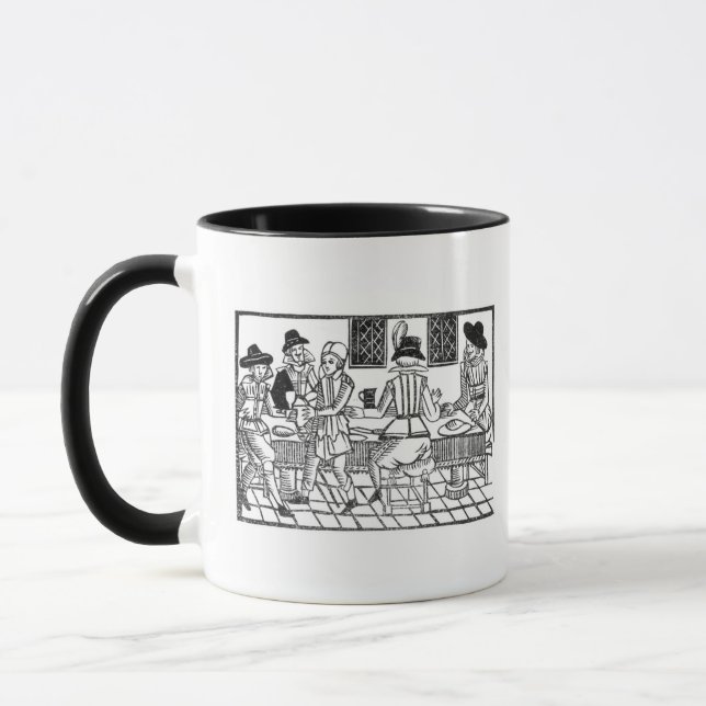 Caneca Um partido de ceia, 'um livro de baladas de (Esquerda)