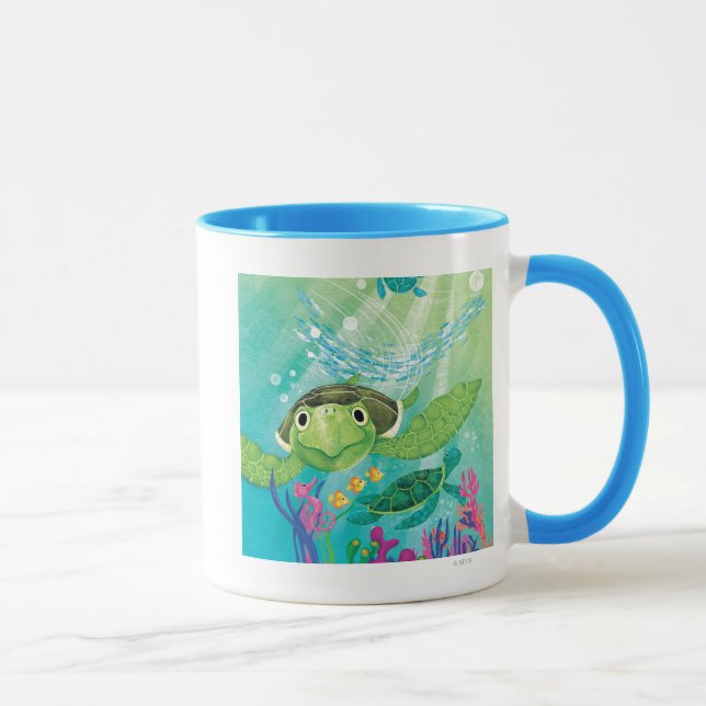 Caneca Um Resgate de Tartaruga Marítima (Direita)