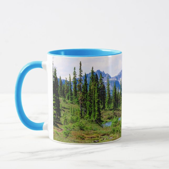 Caneca Um tarn no interior da Ilha de Vancouver (Esquerda)