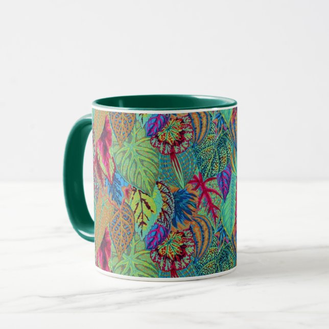 Caneca Um Tecido Felipe Jacobs Coleus Mug (Frente Esquerda)