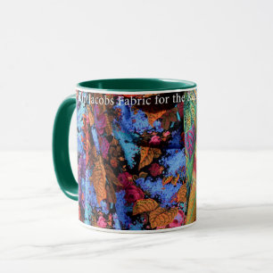Caneca Um Tecido Felipe Jacobs Floral Mug