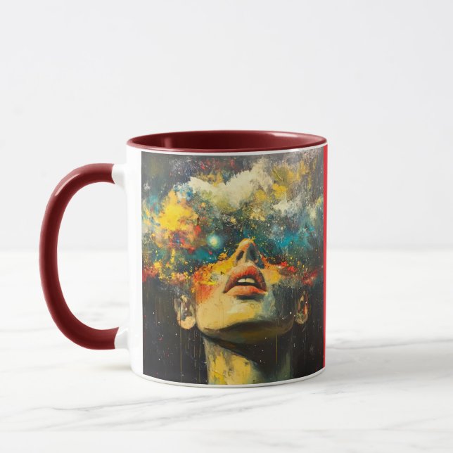 Caneca Um Universo Simulado (Esquerda)