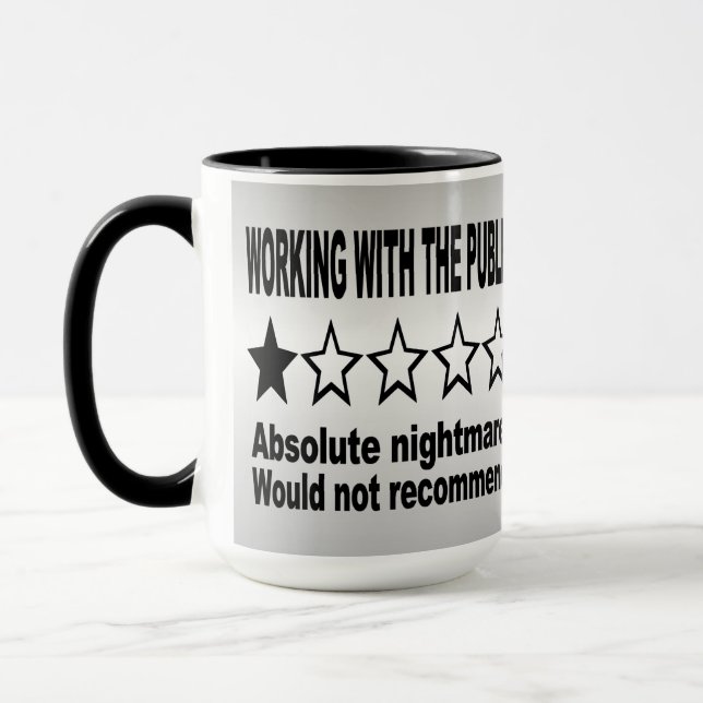 Caneca Uma Análise de Uma Estrela  (Esquerda)