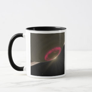 Caneca Uma Aurora cereja-vermelha