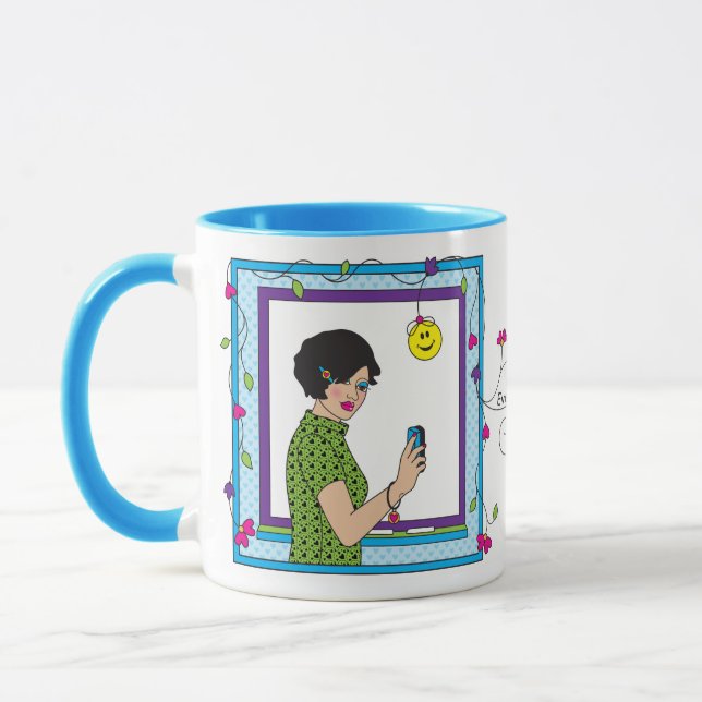 Caneca Uma barra limpa_ (Esquerda)