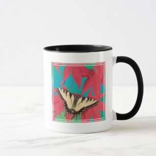 Caneca Uma Borboleta Canadense Tiger Swallowtail