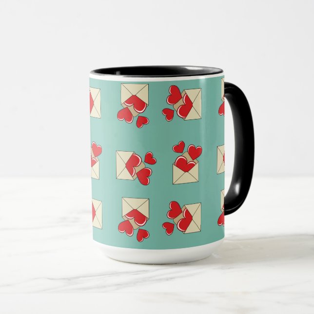 Caneca Uma Carta de Amor (Frente Esquerda)