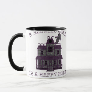 Caneca Uma casa assombrada é um forte palito