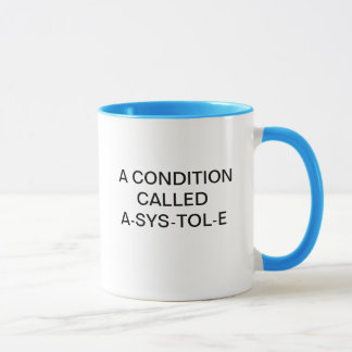 CANECA UMA CIRCUNSTÂNCIA CHAMOU ASSISTOLIA
