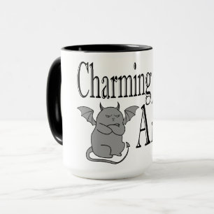Caneca Uma citação engraçada e encantadora do gato maldit