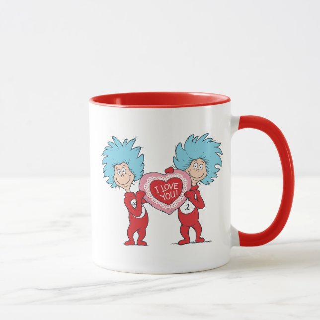 Caneca Uma Coisa Dois Eu Te Amo (Direita)