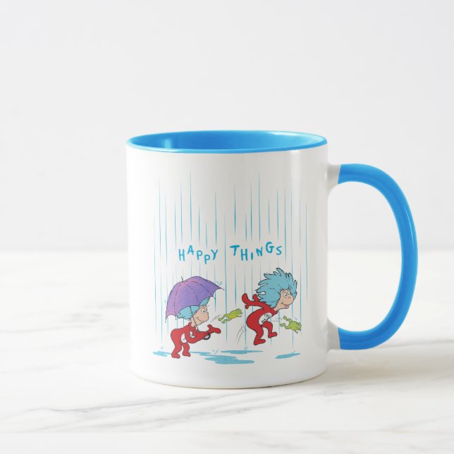 Caneca Uma Coisa Duas Coisas Felizes (Direita)