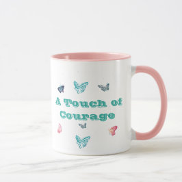 Caneca Uma força do PF do copo e um toque da coragem
