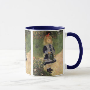 Caneca Uma garota com água por Pierre Renoir