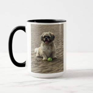 Caneca Uma história de amor - texto e fotos editáveis