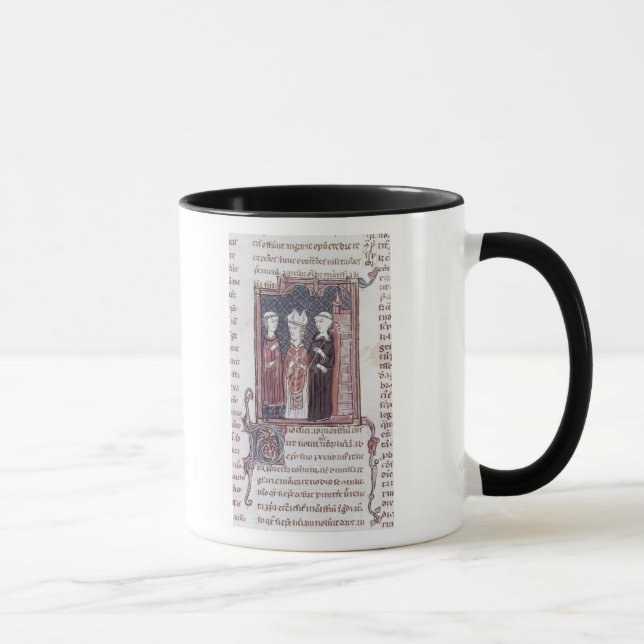 Caneca Uma monge, um Bishop e um abade (Direita)