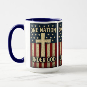 Caneca Uma Nação Sob Deus