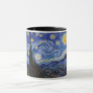 Caneca Uma Noite Estrelada: Saint Remy por Vincent Van Go