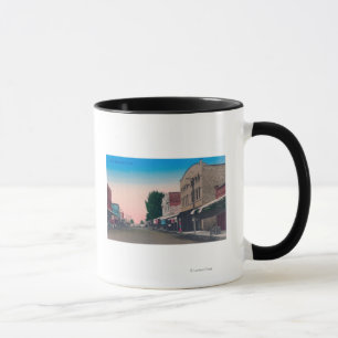 Caneca Uma rua SceneLemoore, CA
