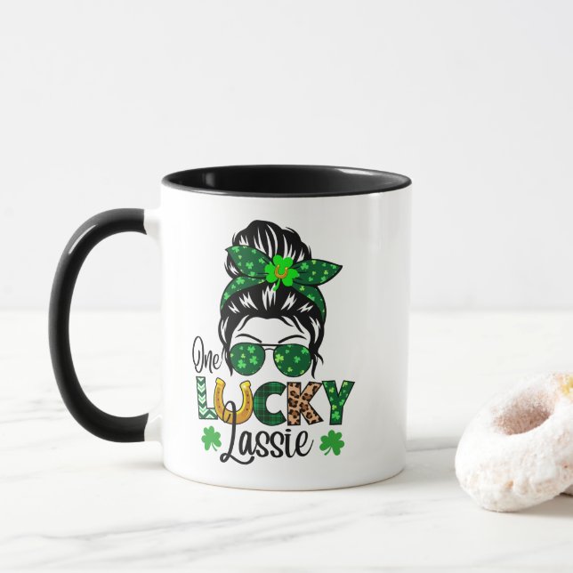 Caneca Uma Rua sortuda, a do Paddy. (Com Donut)