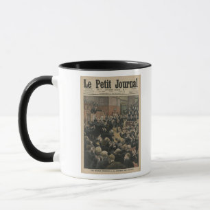Caneca Uma sessão tormentoso na câmara de deputados
