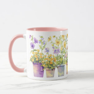 Caneca Uma Sinfonia de Flores Vazadas