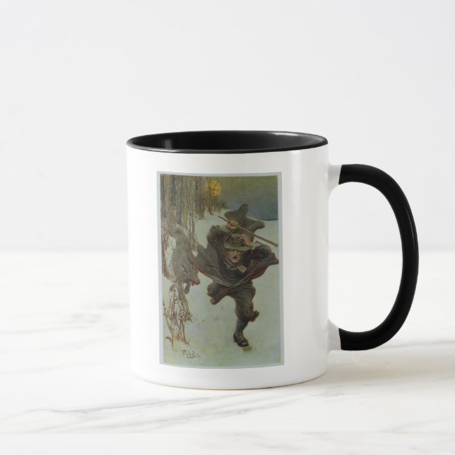 Caneca Uma vez que perseguiu o doutor Wilkinson (Direita)