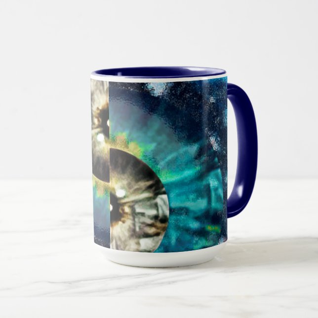 Caneca Uma visão científica de um universo misterioso (Frente Esquerda)