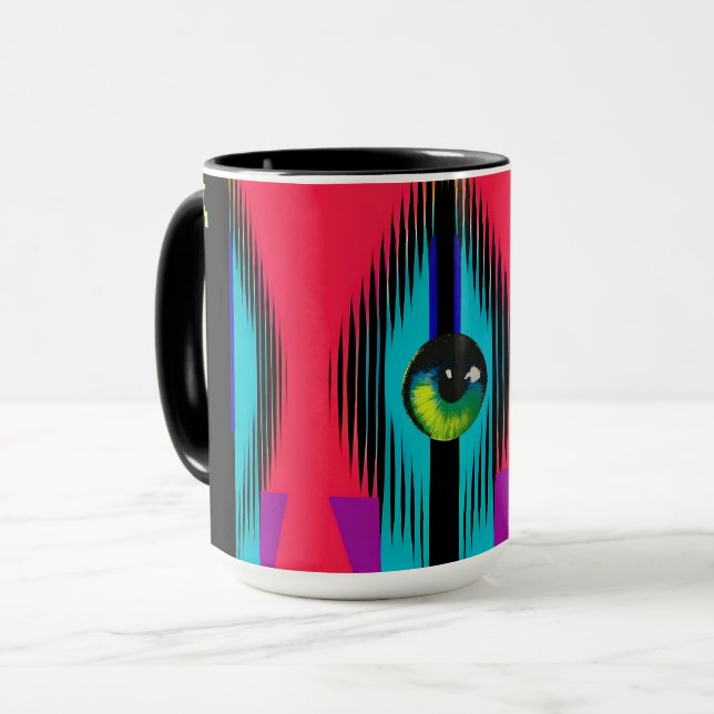Caneca Uma Visão da Igreja do Final Countdown (Frente Esquerda)