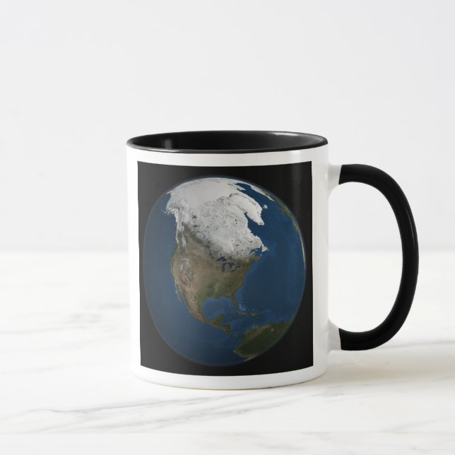 Caneca Uma visão global sobre a América do Norte (Direita)
