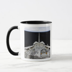 Caneca Uma vista parcial do vaivém espacial
