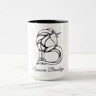 Caneca Unicórnio feito sob encomenda bonito mágico