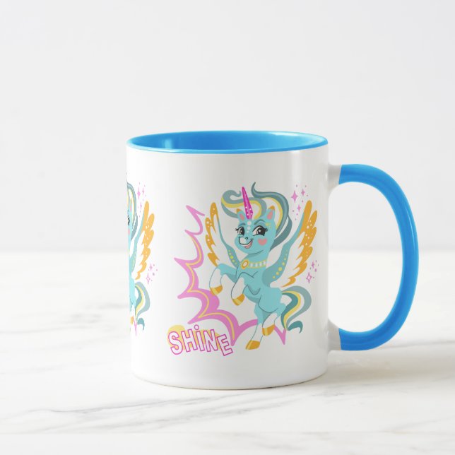 Caneca Unicórnio fofo e poderoso (Direita)