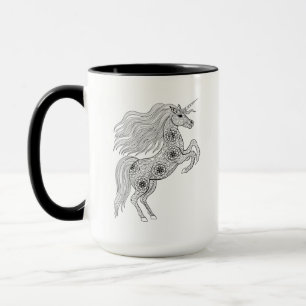 Caneca Unicórnio mágico inspirado