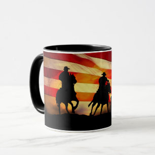 Caneca Unidade de Bovinos Ocidental do País Cowboy