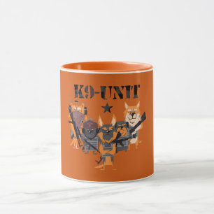 Caneca Unidade de Cães da Polícia do K9