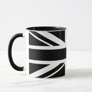 Caneca Union Jack ~ Black and White